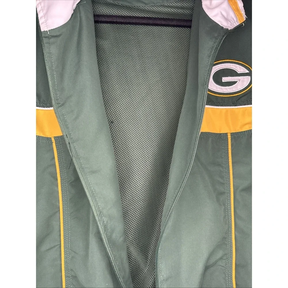 Vintage Y2K‎ Green Bay Packers Women's XL Warm Up Jacket & Pants NFL Set